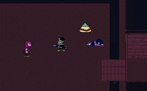 a video game with a bunch of cartoon characters including a frog and a spider