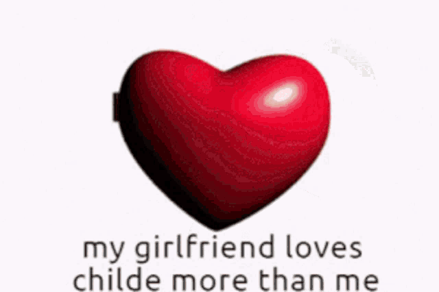 a picture of two hearts with the words childe my beloved on them