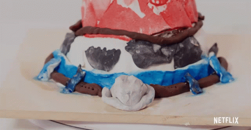 Ruined Cake Nailed It GIF - Ruined Cake Nailed It Destroyed GIFs