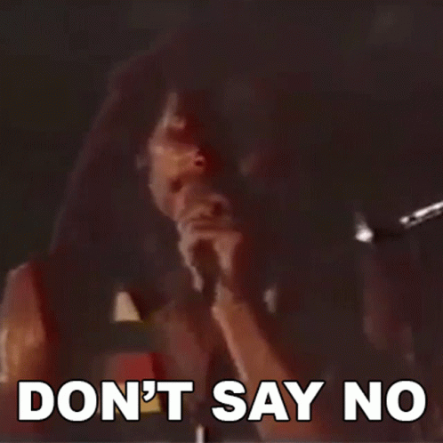 Dont Say No Robert Nesta Marley GIF - Dont Say No Robert Nesta Marley Bob Marley GIFs