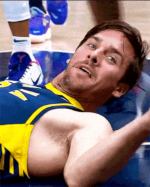 Tj Mcconnell Wink GIF - Tj Mcconnell Wink Indiana Pacers GIFs