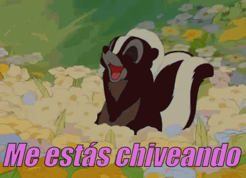 Zorrito De Bambi Sonrojado Y Apenado GIF - Chiveado Chiveo Me Chiveas GIFs