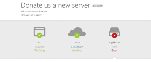 a donate us a new server page shows a browser working and a cloudflare working