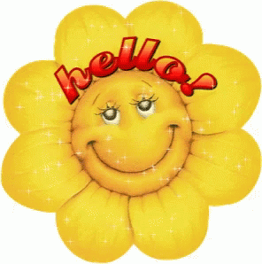 Hello Flower GIF - Hello Flower Greeting GIFs