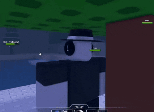 a screenshot of a video game shows a person named kris