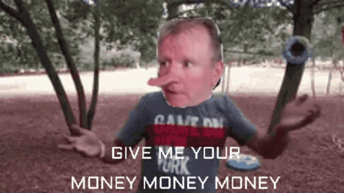 Give Me My Money Jim Ryan GIF - Give Me My Money Jim Ryan Mischivious GIFs