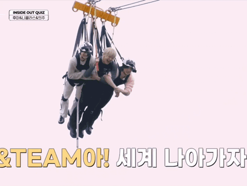 a crane in a park with the words inside out quiz on the top