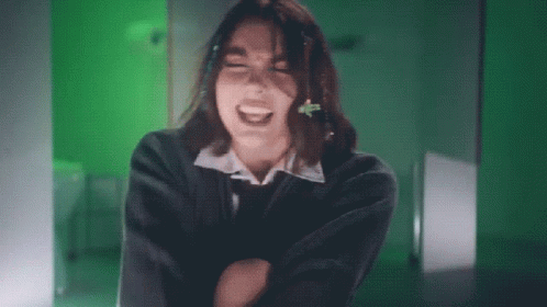 Screaming Evie Irie GIF - Screaming Evie Irie Misfit Song GIFs