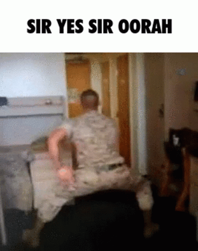 Sir Yes Sir Oorah Oorah GIF - Sir Yes Sir Oorah Oorah Marine GIFs