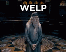 Dumbledore Welp GIF - Dumbledore Welp Well GIFs