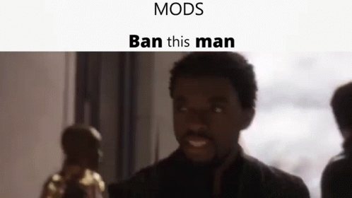 Ban This Man Ban GIF - Ban This Man Ban Mods GIFs