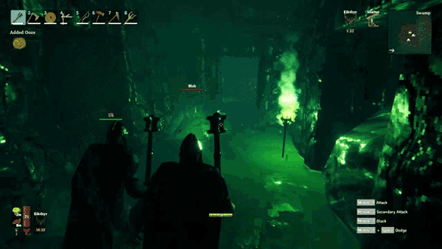 a screenshot of a video game with the word added on the bottom left