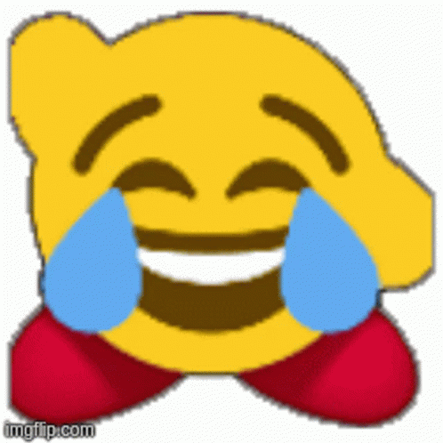Kirby Laugh GIF - Kirby Laugh Emoji GIFs