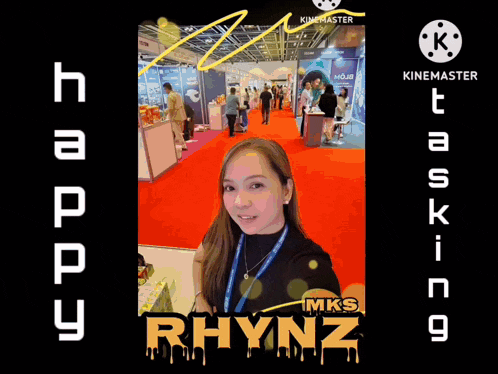 a picture of a woman with the name rhynz