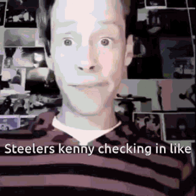 Steelers Kenny Checking In Like GIF - Steelers Kenny Checking In Like GIFs