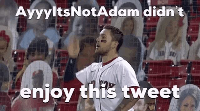 Ayyyitsnotadam Chavis GIF - Ayyyitsnotadam Chavis Red Sox GIFs