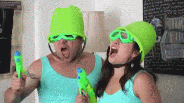 Excited Bucket Screaming Party GIF - Excited Bucket Screaming Party GIFs