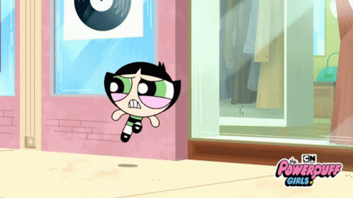 Scared Buttercup GIF - Scared Buttercup Bubbles GIFs