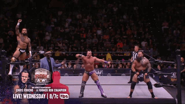 a wrestling match between chris verdugo and a former ron champion