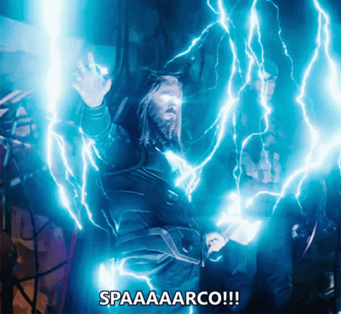 Sparco Lightning GIF - Sparco Lightning Thor GIFs