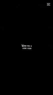 a black background with white letters and a yellow object