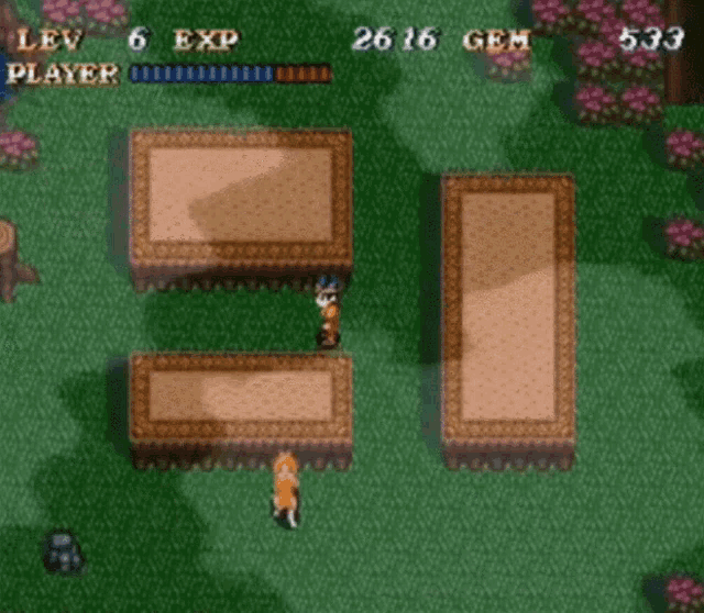 a screenshot of a video game that says lev 6 exp player at the top