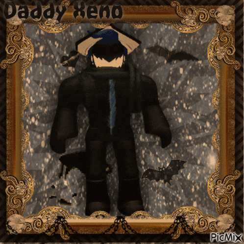 a picture of a roblox character with the name daddy keno