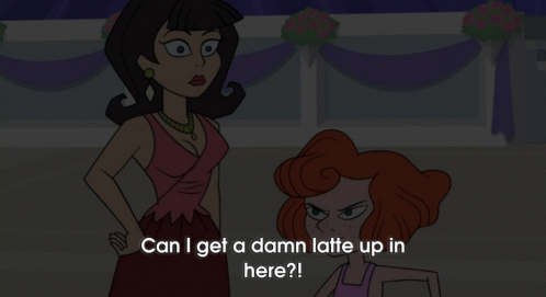 For Reals GIF - The Awesomes Concierge Latte GIFs