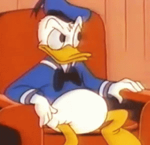 Donald Duck Furious GIF - Donald Duck Furious GIFs