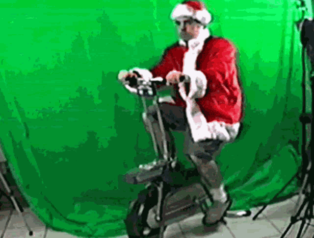 Santa Santa Is Coming GIF - Santa Santa Is Coming Dank GIFs