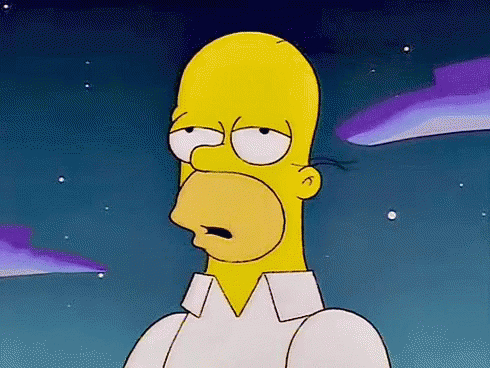 Homer Simpson Simpsons GIF - Homer Simpson Simpsons Boring GIFs