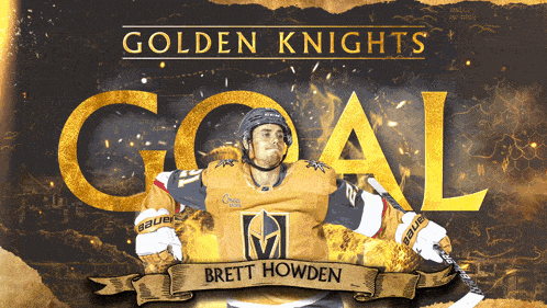Brett Howden Knights Goal GIF - Brett Howden Knights Goal Uknight The Realm GIFs