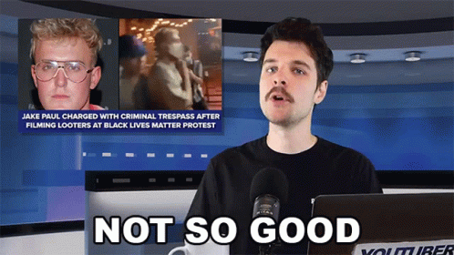 Not So Good Benedict Townsend GIF - Not So Good Benedict Townsend Youtuber News GIFs