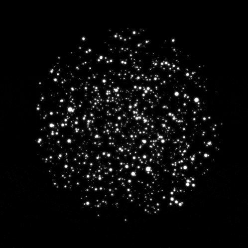 a black background with white dots on it