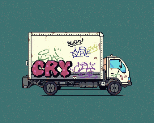 Graffiti Truck Cry GIF - Graffiti Truck Cry GIFs