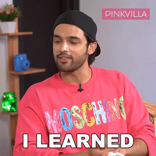 I Learned Parth Samthaan GIF
