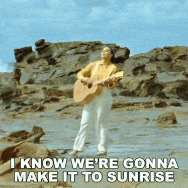 I Know We’re Gonna Make It To Sunrise Sheppard GIF - I Know We’re Gonna Make It To Sunrise Sheppard Dance On The Sun Song GIFs