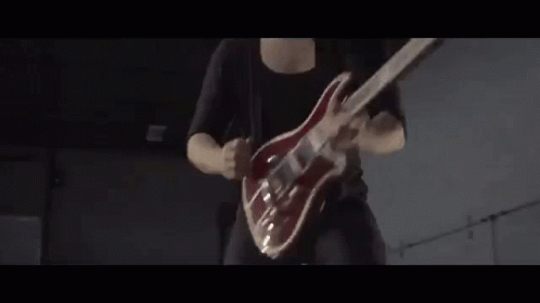 Red Handed Denial Lauren Babic GIF - Red Handed Denial Lauren Babic Guitar Flip GIFs