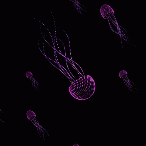 Purple Jellyfish GIF - Purple Jellyfish Asthetic GIFs