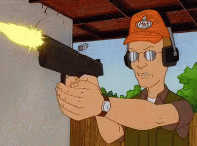 Dale Reloading - King Of The Hill GIF - King Of The Hill Reloading Pistol GIFs