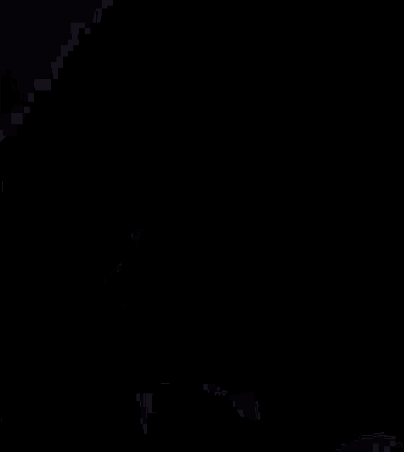 a blurred image of a person 's face with a blue background that says ' a ' on it