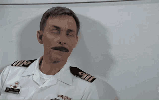 a man in a military uniform has a name tag that says capt o'connor