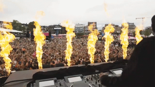 Excited Alan Walker GIF - Excited Alan Walker Fire GIFs