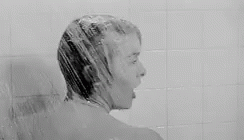 When The Water Turns Cold GIF - Shower Bath Scream GIFs