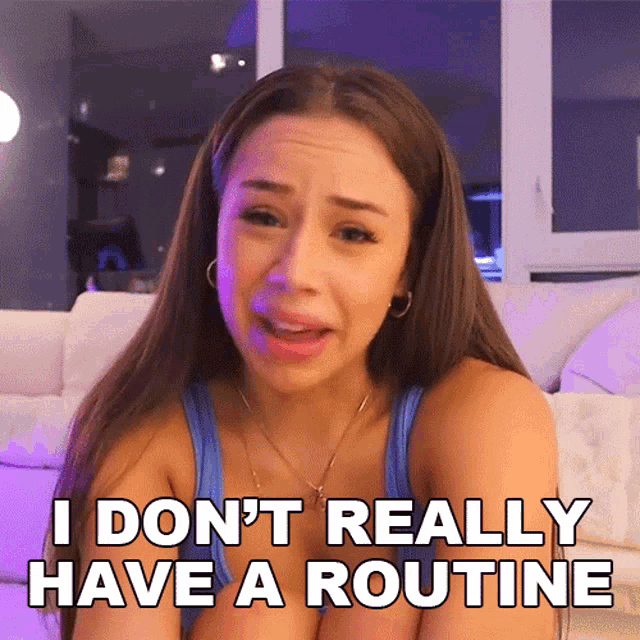 I Dont Really Have A Routine Fernanda Ramirez GIF - I Dont Really Have A Routine Fernanda Ramirez I Dont Really Follow A Schedule GIFs