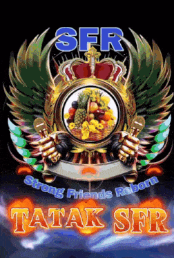 a poster that says sfr strong friends reborn