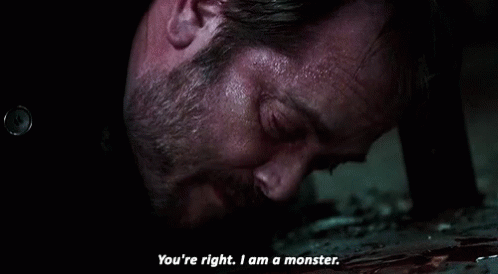 Crowley Youre Right I Am A Monster GIF - Crowley Youre Right I Am A Monster Spn GIFs