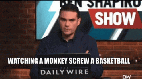 Ben Shapiro Daily Wire GIF - Ben Shapiro Daily Wire Ben Shapiro Monkey GIFs