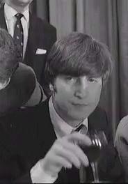 John Lennon GIF - John Lennon Drinking GIFs