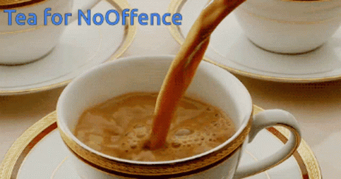 Tea No Offence GIF